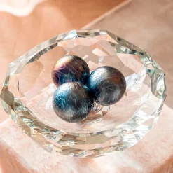 Specktrum dekorations glaskugle - Unika - Midnight Blue