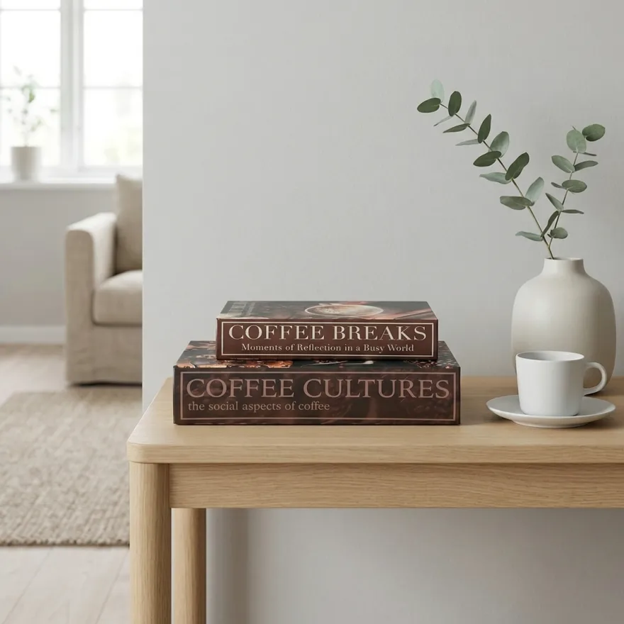 Speedtsberg Bogæsker. Sæt med 2 stk. Coffee
