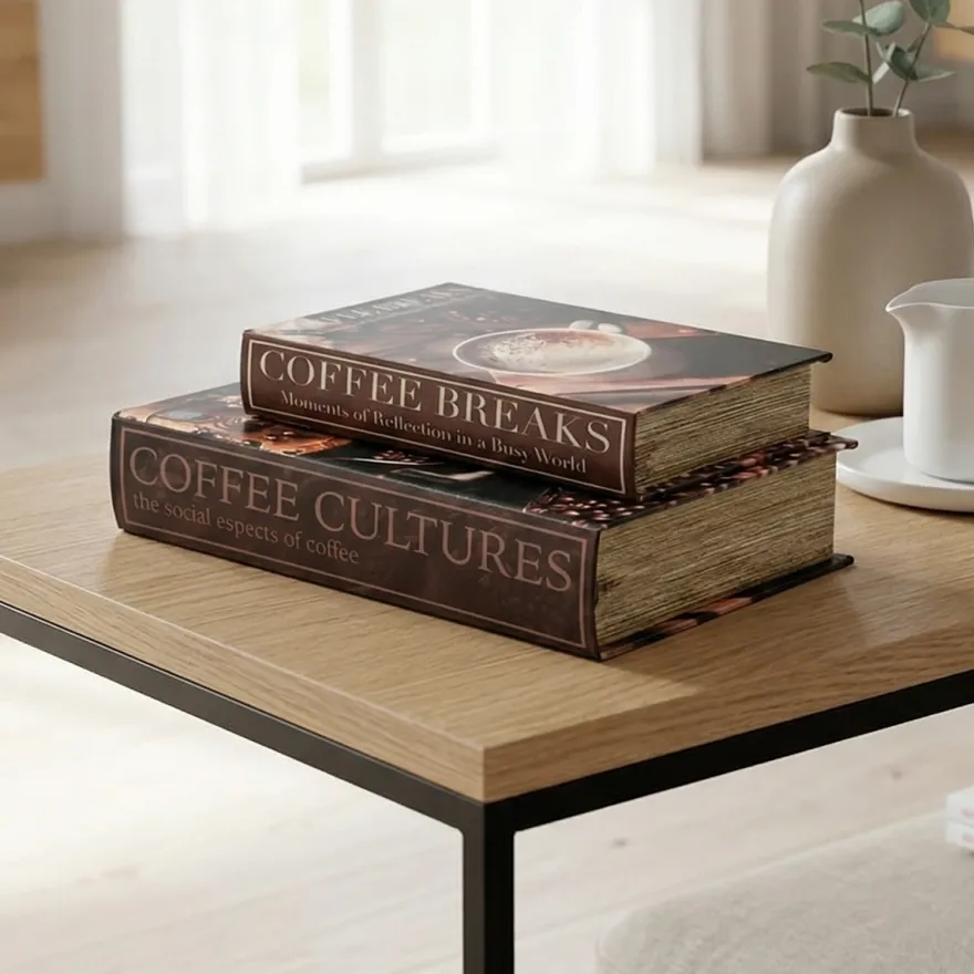 Speedtsberg Bogæsker. Sæt med 2 stk. Coffee
