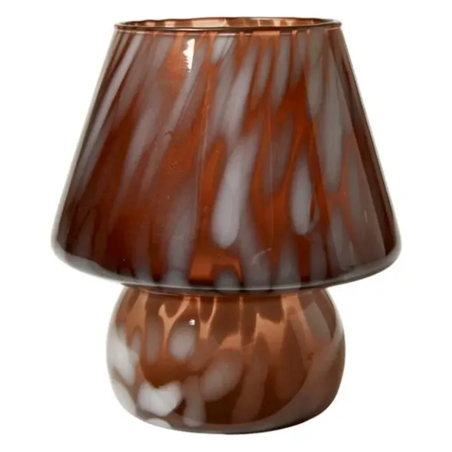 Speedtsberg Glasvase - Hurricane, Brownmix - STOR
