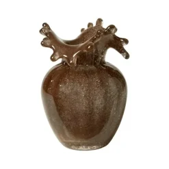 Speedtsberg Glasvase - Skulpturel, Brown