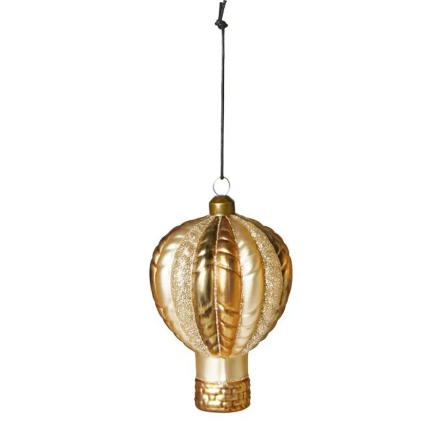 Speedtsberg julekugle i glas - Luftballon - GULD - Minna