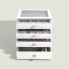 Stackers LUX smykkeskrin - CLASSIC, PEBBLEWHITE - 4 skuffer