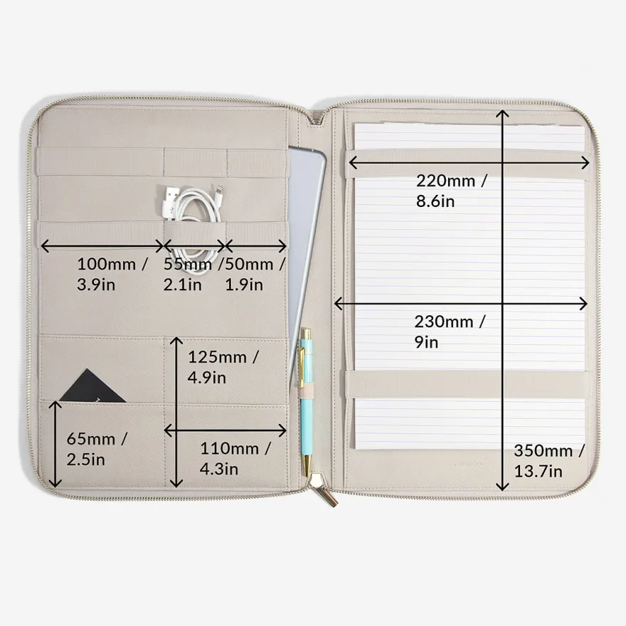 Stackers Office - A4 Dokument Folder, Taupe