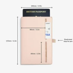 Stackers Passport Sleeve - Til Pas - Blush