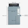 Stackers Passport Sleeve - Til Pas - Dusky Blue