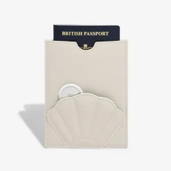 Stackers Passport Sleeve - Til Pas - Shell, oatmeal
