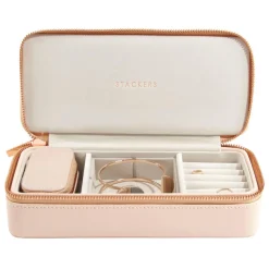 Stackers Rejsesmykkeskrin - LARGE, Blush Pink