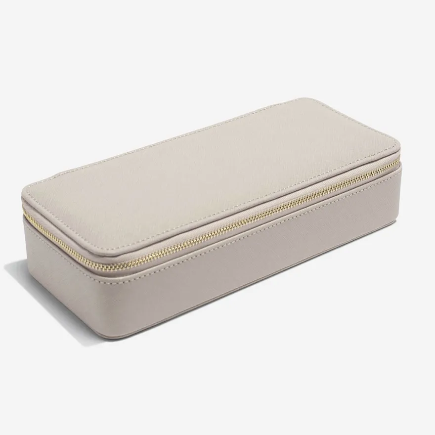 Stackers Rejsesmykkeskrin - LARGE, Taupe