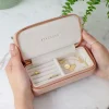 Stackers Rejsesmykkeskrin - Medium, Blush Pink