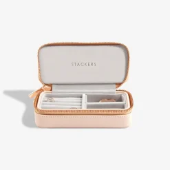 Stackers Rejsesmykkeskrin - Medium, Blush Pink