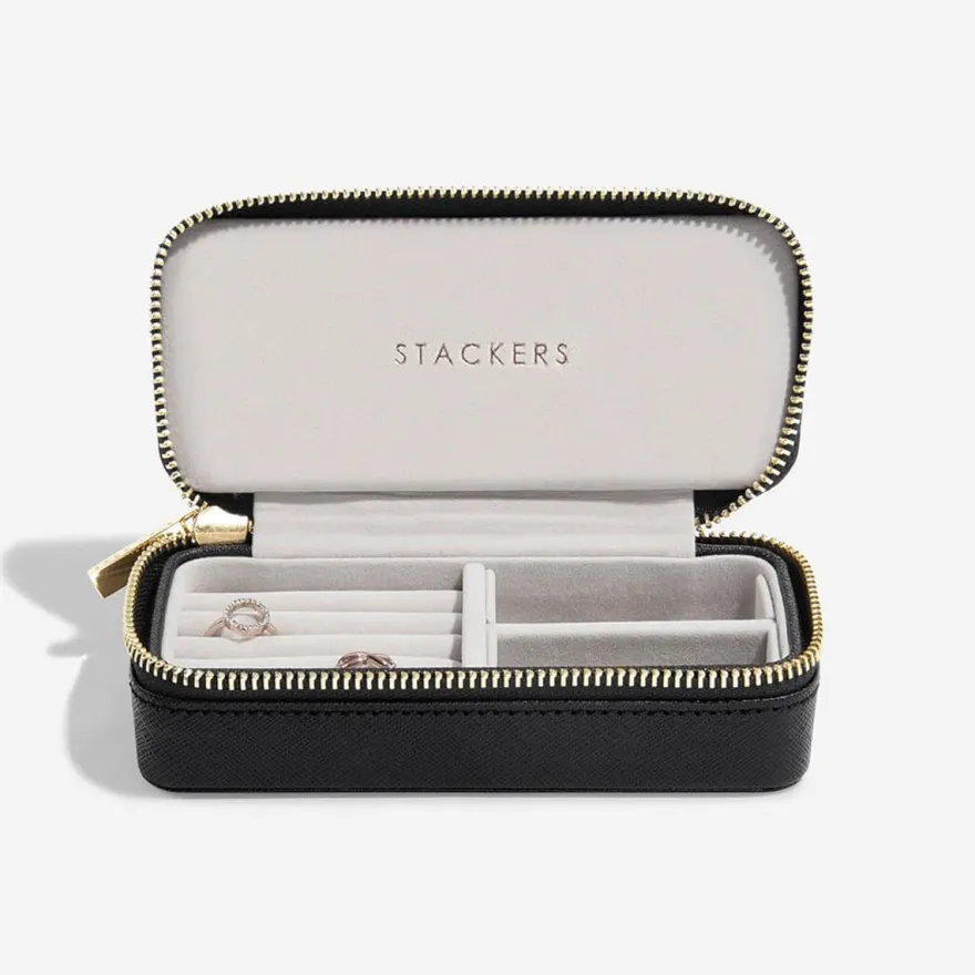 Stackers Rejsesmykkeskrin - Medium, SORT