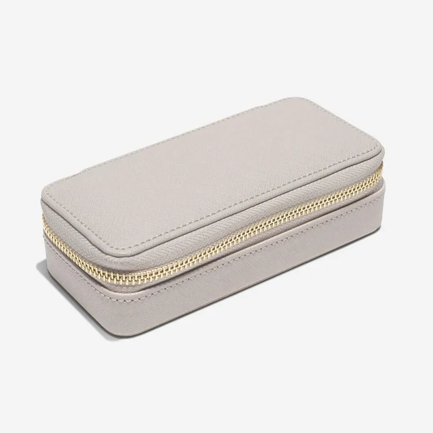 Stackers Rejsesmykkeskrin - Medium, TAUPE