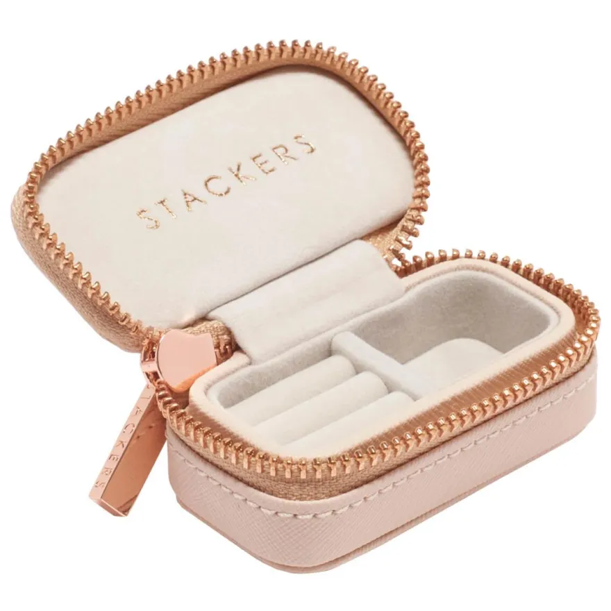 Stackers Rejsesmykkeskrin - PETITE, Blush Pink