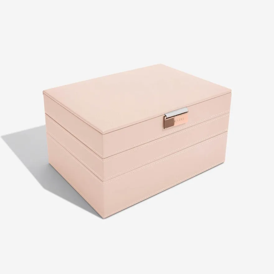 Stackers smykkeskrin - CLASSIC, Blush Pink sæt af 3 stk.