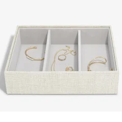 Stackers smykkeskrin - CLASSIC, Linen sæt af 3 stk.