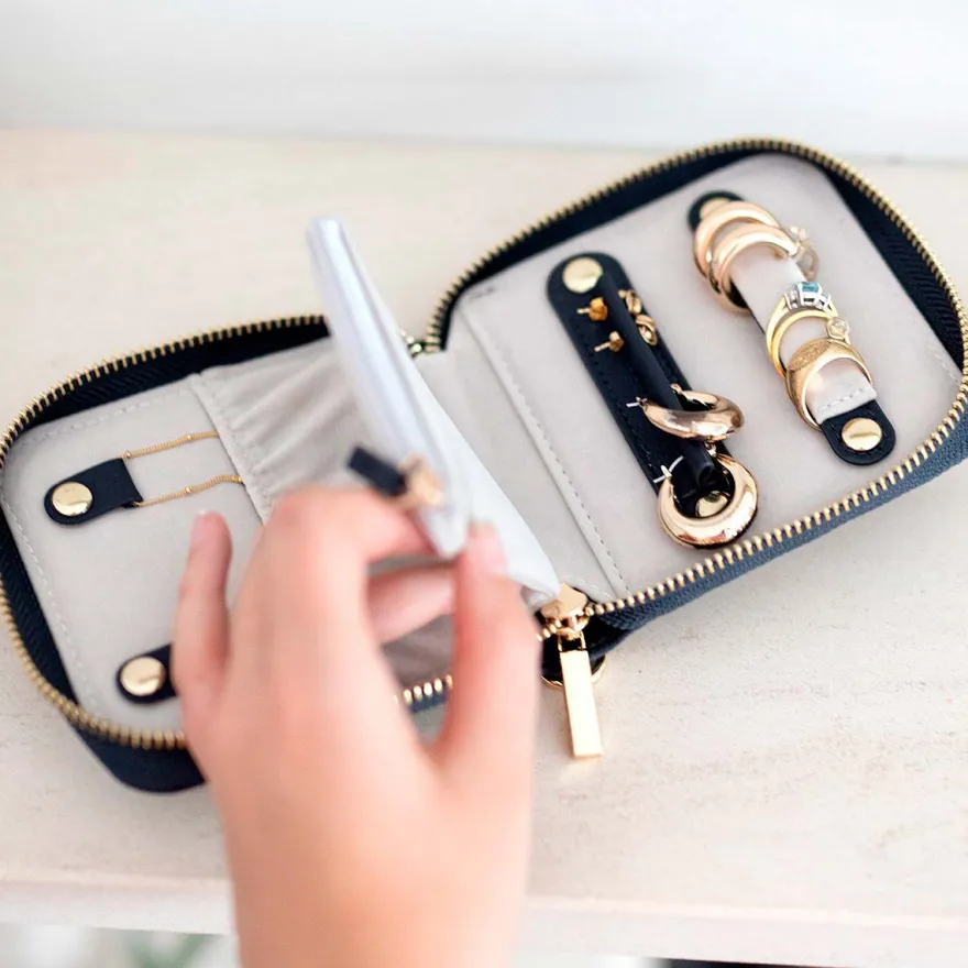 Stackers TOGO smykketaske - NAVY, SMALL