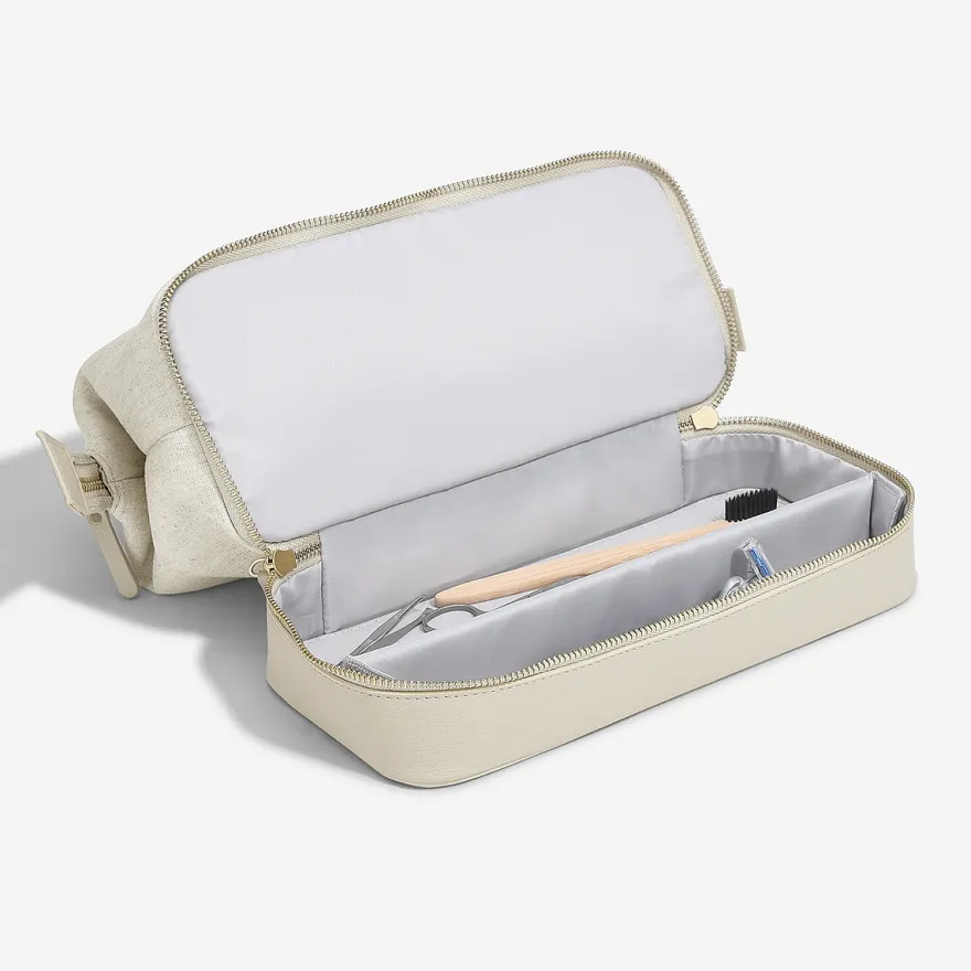 Stackers Toilet- og Kosmetiktaske - Linen, canvas