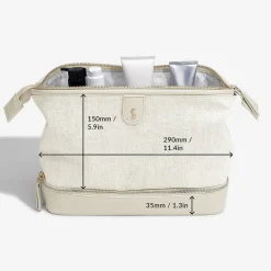 Stackers Toilet- og Kosmetiktaske - Linen, canvas