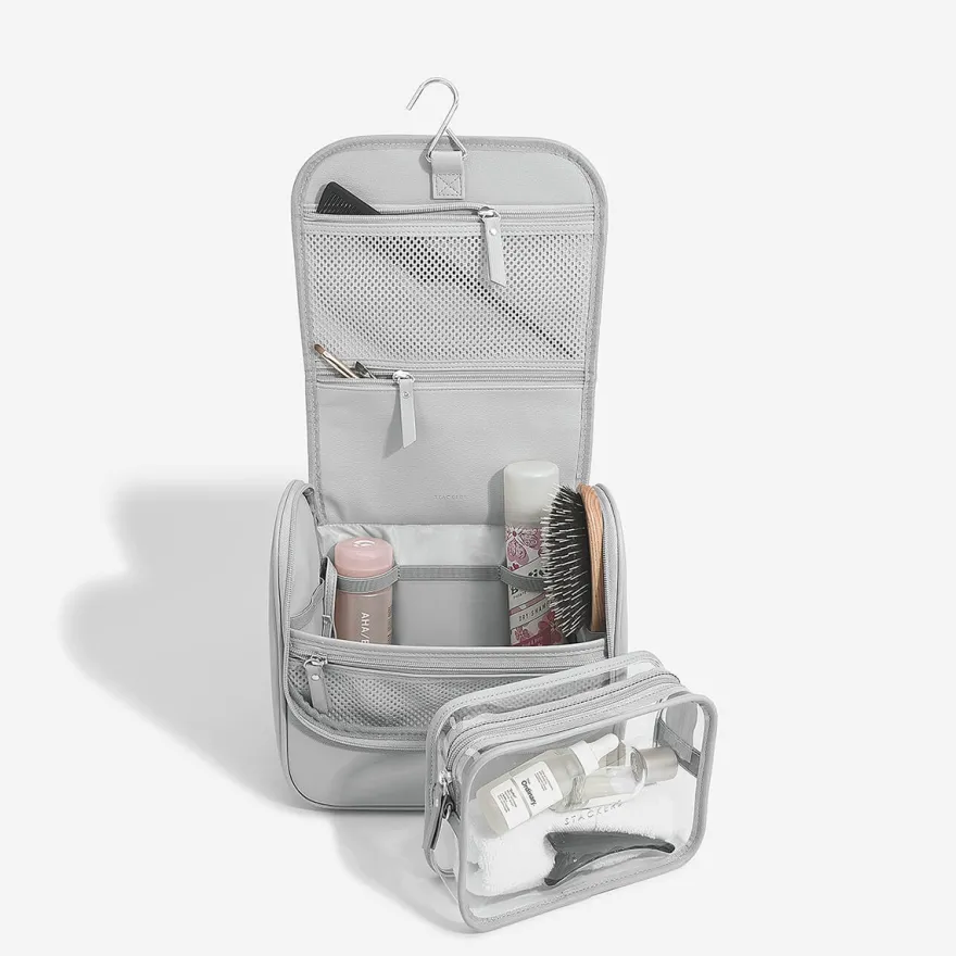 Stackers Toilettaske - Hanging, Grey Pebble