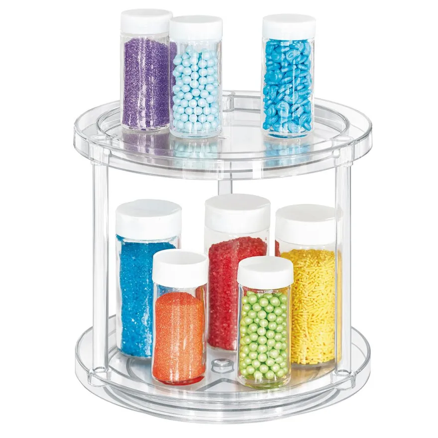The Home Edit by IDesign - Drejefad i Plast med 2 lag.