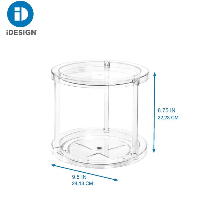 The Home Edit by IDesign - Drejefad i Plast med 2 lag.