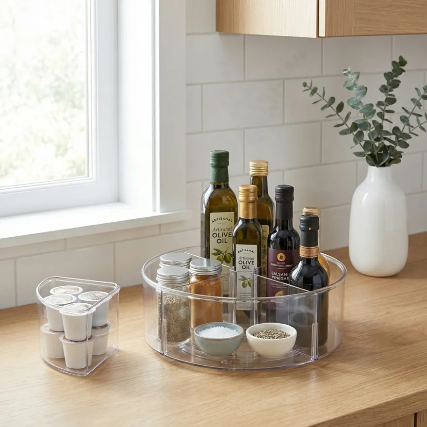 The Home Edit by IDesign - Drejefad i Plast. Ruminddelt