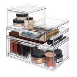 The Home Edit by IDesign - Make up skuffe. Large, Lav
