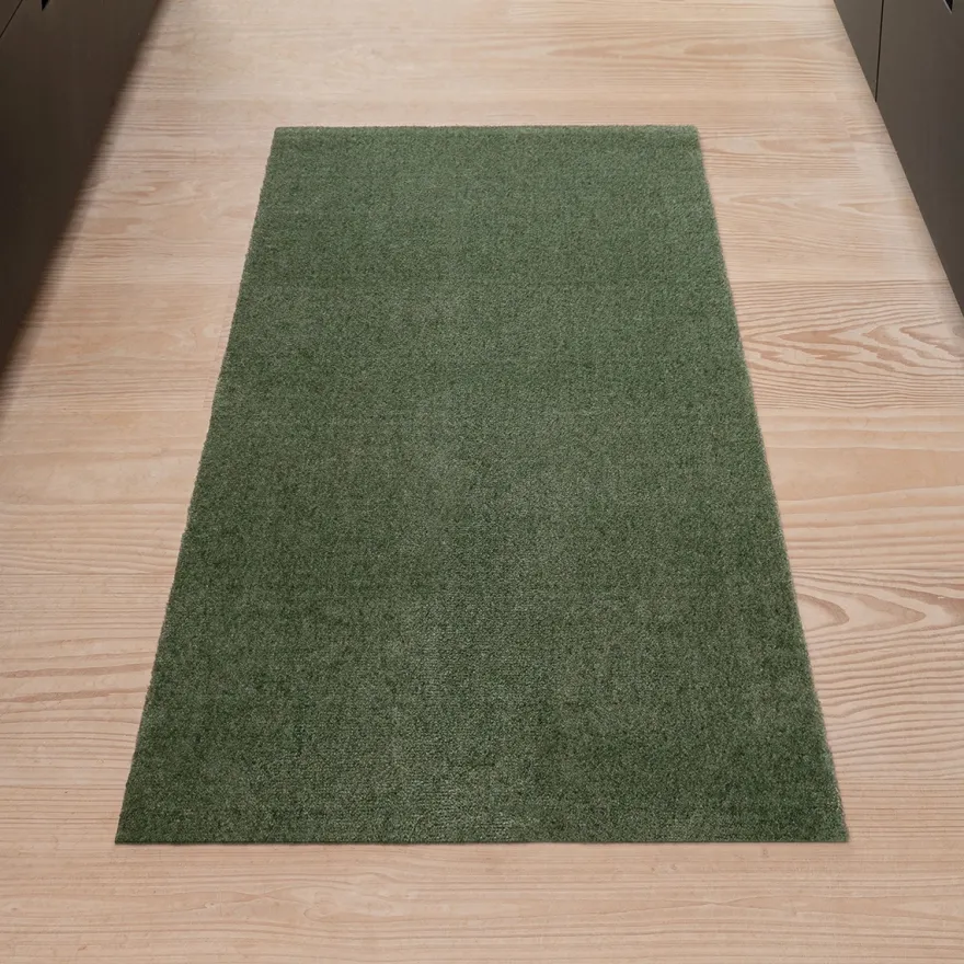 Tica Smudsmåtte - 90x200 cm. Dusty Green - Unicolor