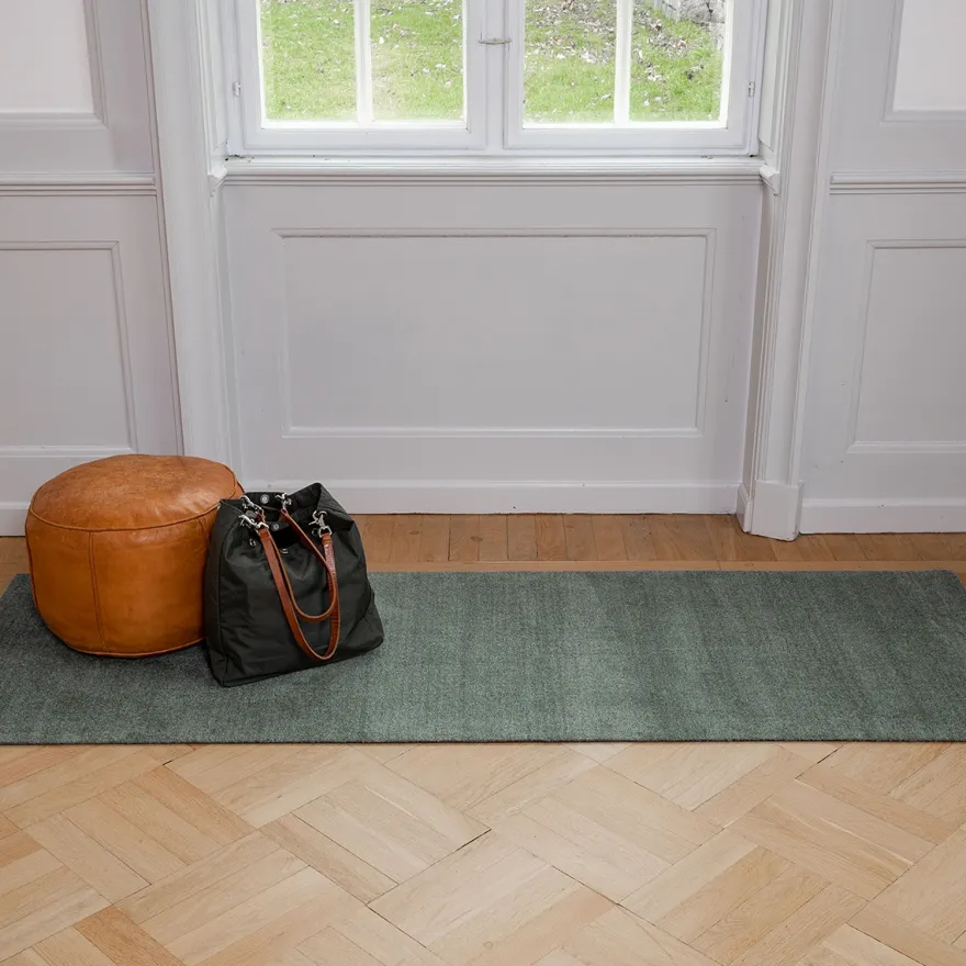 Tica Smudsmåtte - 90x200 cm. Dusty Green - Unicolor