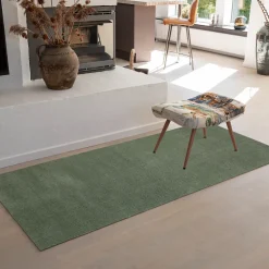 Tica Smudsmåtte - 90x200 cm. Dusty Green - Unicolor