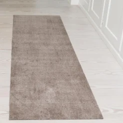 Tica smudsmåtte 90x200 cm. - Sandfarvet Unicolor
