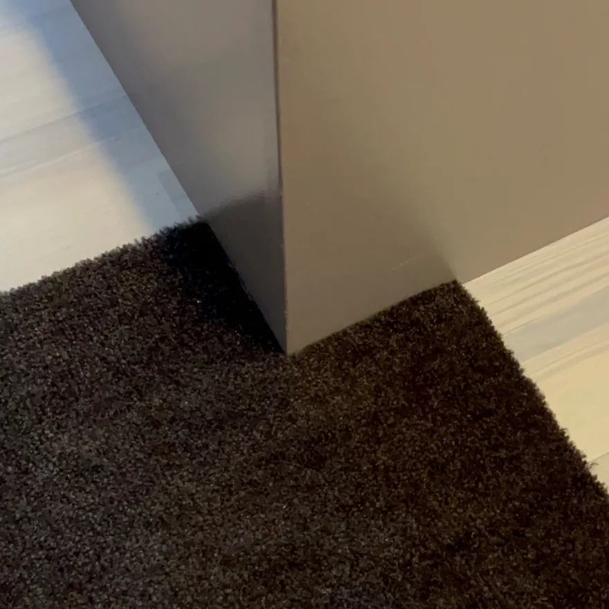 Tica Smudsmåtte - 40x60 cm. SANDFARVET Unicolor