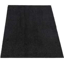 Tica Smudsmåtte - 67x120 cm. Sort Unicolor