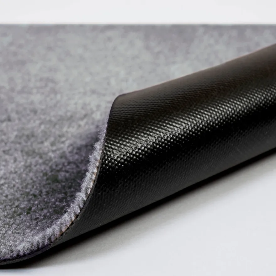 Tica Smudsmåtte - 100x300 cm. STEELGREY - Unicolor