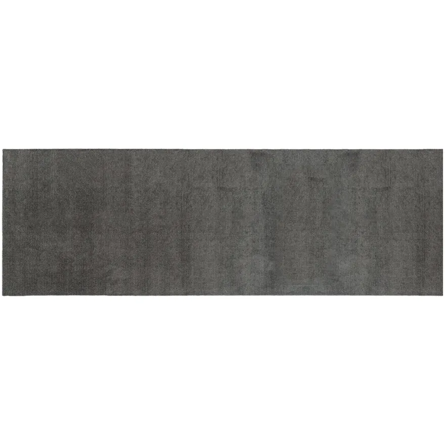 Tica Smudsmåtte - 100x300 cm. STEELGREY - Unicolor
