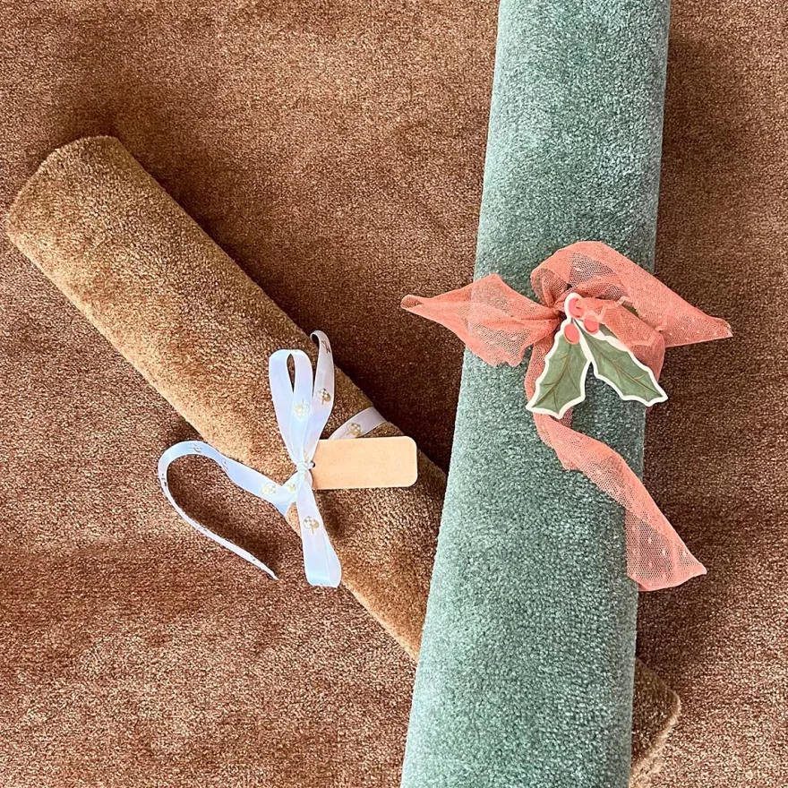 Tica Smudsmåtte - 40x60 cm. - Unicolor Cognac