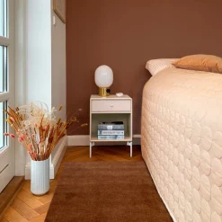 Tica smudsmåtte 90x200 cm. - Unicolor Cognac