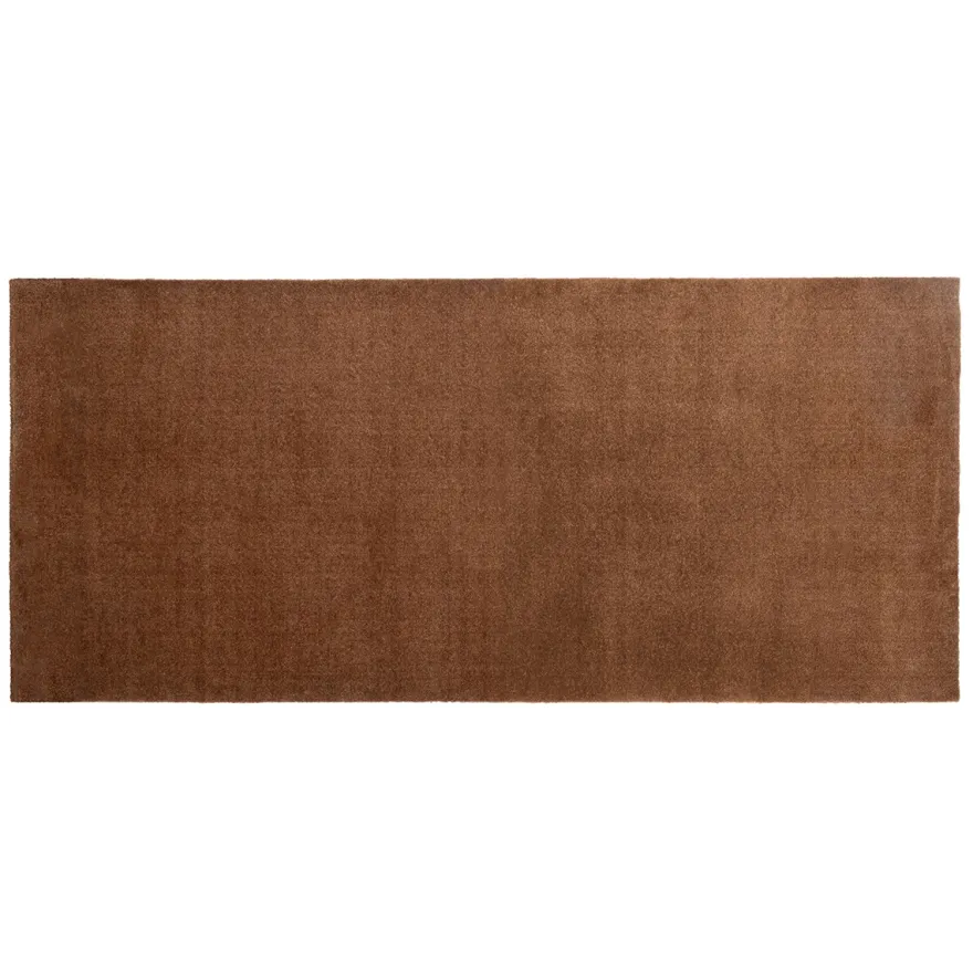 Tica smudsmåtte 90x200 cm. - Unicolor Cognac