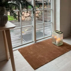 Tica Smudsmåtte - 60x90 cm. - Unicolor Cognac