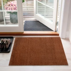 Tica Smudsmåtte - 60x90 cm. - Unicolor Cognac