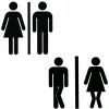 Toilet piktogram - Vælg mellem to udgaver