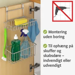 Trådkurv til at hænge over skabslågen - Double
