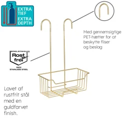 Trådkurv til at sætte over Blandingsbatteri - Milo, Golden