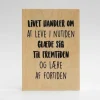 Treviso Design træskilt - At leve i nutiden