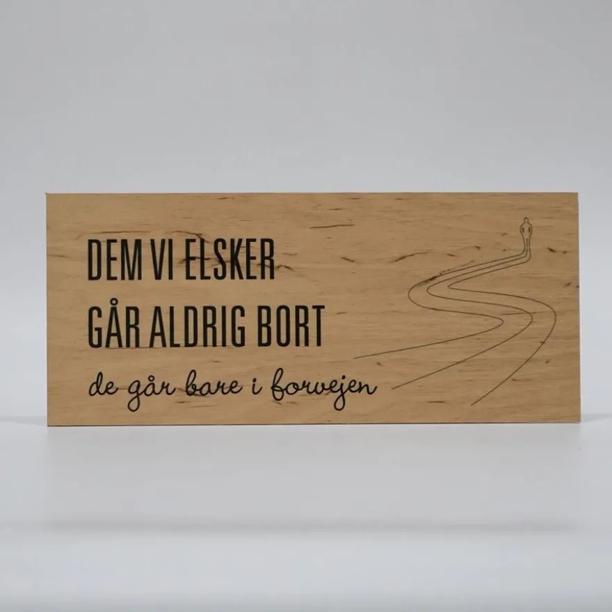 Treviso Design træskilt - Dem vi elsker