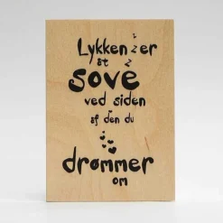 Treviso Design træskilt - Den du drømmer om