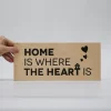 Treviso Design træskilt - Home is