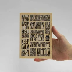 Treviso Design træskilt - Nutella