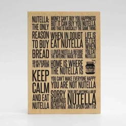 Treviso Design træskilt - Nutella